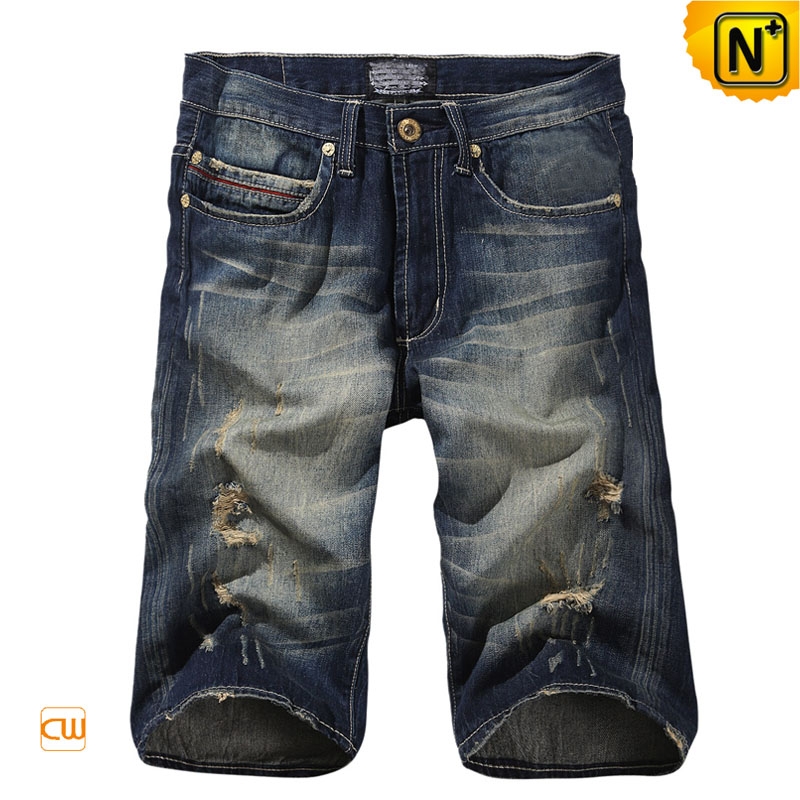 Denim Jeans Shorts For Men Cw100045